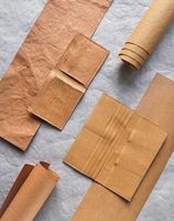 Papier kraft lavable ZHICAI adapté au procédé de marquage à chaud comme papier d'emballage spécial pour boîte cadeau