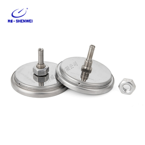 SW Stainless Steel Large <strong>Dial</strong> Food and Meat Thermometer Fahrenheit <strong>Dial</strong> and Heat <strong>Indicator</strong> Stainless Steel Thermometer - Product Image 5