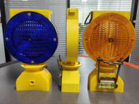 CE feu de circulation jaune LED barricade clignotant lumière/ambre route cône solaire Barricade lumière AVERTISSEMENT sécurité