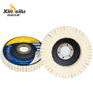 Disco de Pulido de Fieltro de Lana de 5 Pulgadas (125 mm) |   Disco de Pulido de Fieltro de Alta Densidad para Carrocería de Automóviles y Pulido de Metales (OEM Disponible) - Product Image 3