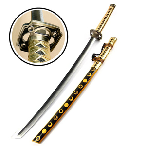 ดาบของเล่นคอสเพลย์อนิเมะ KATSUGEKI <span class=keywords><strong>TOUKEN</strong></span> <span class=keywords><strong>RANBU</strong></span> Mikazuki Munechika Sword - Product Image 2