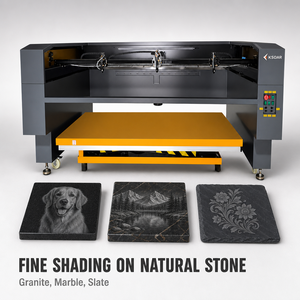 Machine de <span class=keywords><strong>gravure</strong></span> laser CO2 150W pour <span class=keywords><strong>pierre</strong></span>, granit, marbre, <span class=keywords><strong>gravure</strong></span> <span class=keywords><strong>photo</strong></span> en niveaux de gris 2000x1200mm pour portraits commémoratifs et fresques murales - Product Image 1