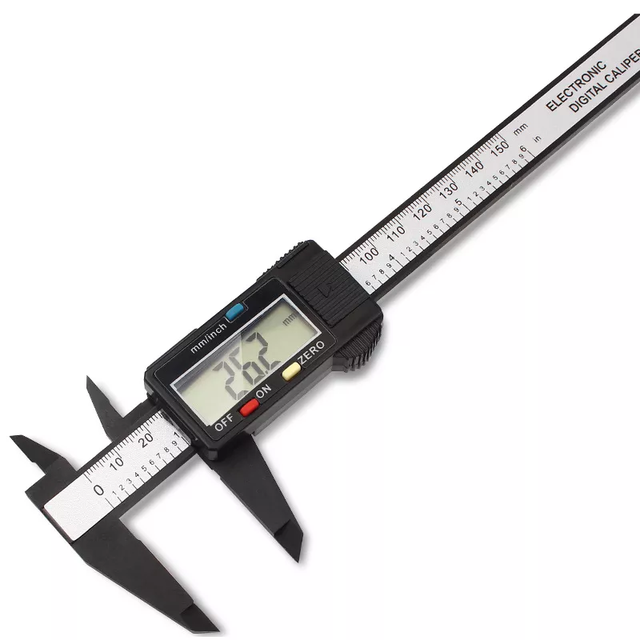 0-150mm 6 Inch High Strength Plastic Ditron Digital Vernier Caliper Measuring Tools Digital Vernier Caliper Electronic Rulers