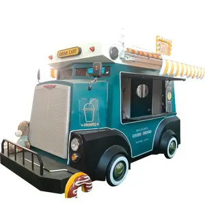 Neuzugang Kebab-Lebensmittelanhänger Crepe-Wagen-US/Lebensmittelanhänger voll ausgestattet nach US-Standards