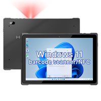 Tableta Robusta ODM/OEM, 10 Pulgadas, Windows 11, 4G/WiFi/BT/GPS, Lector de Códigos de Barras 2D, Lector HF-RFID (NFC) Integrado, PC Industrial