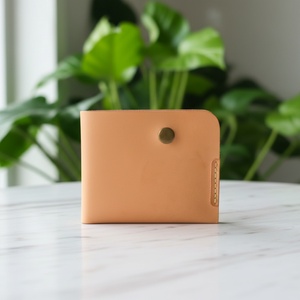 Portefeuille d'identité professionnel portable en cuir de vache véritable vintage, motif pierre personnalisé, anti-vol, RFID, unisexe, pour cartes de crédit - Product Image 3