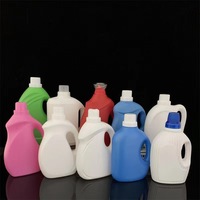 Tenue de maison styles divers multicolore 1L 2L 3L 5L grande capacité bouteille distributrice bouteille en plastique bouteille de détergent à lessive