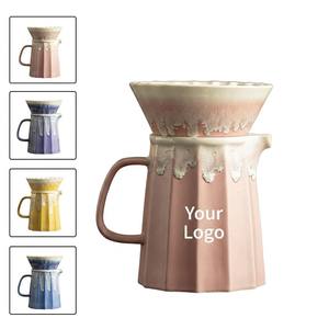 ชุดดริปกาแฟเซรามิคพร้อมโลโก้แบรนด์ โปรโมชั่นปีใหม่ V60 ชุดอุปกรณ์ชงกาแฟแบบเทเอง ขายส่ง อุปกรณ์สกัดกาแฟ - Product Image 1
