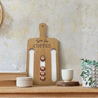 Organisateur de rangement pour 14 dosettes de café, pour accessoires de bar à café, comptoir de cuisine