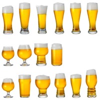 Verre à bière personnalisé avec logo, verre Pilsner, verre Snifer, verre Weizen pour l'Oktoberfest, bar, fête, festival