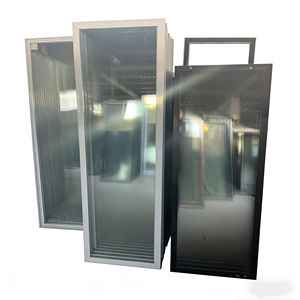 Vitrina Refrigerada de Doble Temperatura con Puerta de Vidrio para Supermercados, Exhibición Transparente para Yogur en Botella, Fácil Organización del Stock - Product Image 5