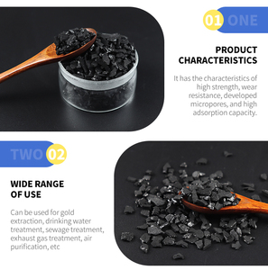 Gránulos de Carbón Activado con Alto Contenido de Yodo para Tratamiento de Agua y Recuperación de Oro, Agente Auxiliar Químico para Refinación - Product Image 4
