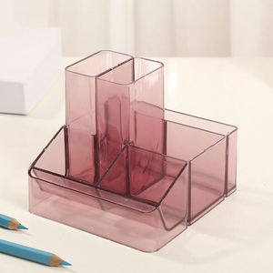 Support à crayons multifonctionnel, organisateur de bureau, rangement de bureau, porte-stylos transparent en acrylique - Product Image 2