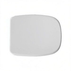 Asiento de inodoro termoestable D301 con doble bisagra, blanco, 48 cm de largo, 39 cm de ancho - Product Image 3