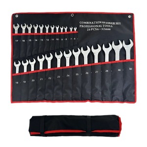 Combination <strong>Wrenches</strong> 8-32mm Purpose Pentalobe <strong>Open</strong> <strong>End</strong> Spanner <strong>Wrench</strong> <strong>Set</strong> Steel for Automotive Industrial with Storage Bag - Product Image 2