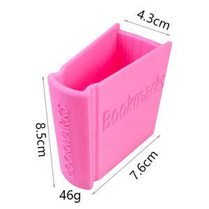 Porta Segnalibri a Forma di Libro 8,5 cm in Plastica Stampato in 3D per Conservazione Segnalibri Regalo - Product Image 1