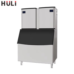 Máquina de Hielo Industrial de 1000 kg en Oferta, Totalmente Automática con Pantalla Táctil Inteligente para Negocios, Hielo en Cubos - Product Image 2