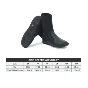Bottes de plongée Aloma 5MM Advanced avec semelle épaisse antidérapante, design haut de gamme, matériaux en néoprène, chaussures de plongée - Product Image 3