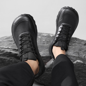 Nouvelles chaussures de sport décontractées rétro pour hommes, de haute qualité, à semelle souple, avec soutien de la voûte plantaire, en cuir véritable - Product Image 4