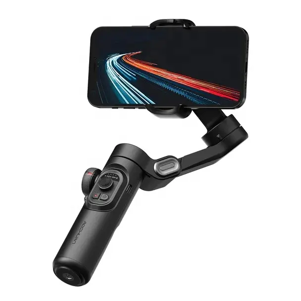 AOCHUAN Professional Fold Focus Roller e Zoom Toggle Smart XE stabilizzatore cardanico palmare a 3 assi per Smartphone iPhone Samsung