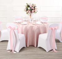Satin Chaise Ceintures Cravates Décoration Chaise Arcs Élastique Stretch Événement Fête De Mariage Banquet Spandex Chaise Couvre