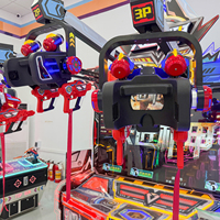 Centre de divertissement à domicile Shooting Armor : Jeu de tir d'équipe pour 4 joueurs, simulation immersive de tir, jeu multi-tâches