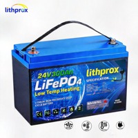 Batterie de traction LiFePO4 LFP de qualité automobile 24V 300Ah pour entrepôt d'usine, résistante aux vibrations, certifiée CE RoHS UL FCC IP67, vente en gros