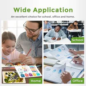 适用于组合5258办公喷墨台式1112打印机的高产量兼容再制造惠普63XL黑色和三色墨盒 - Product Image 4