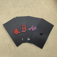 Aili épingle promotionnelle d'artisanat en métal personnalisé de haute qualité avec carte de support emballée badge d'épinglette en métal émaillé au design personnalisé