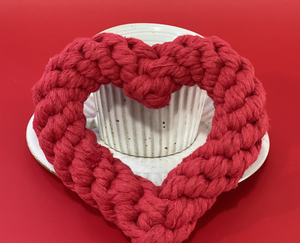 Corda di Nylon intrecciata colorata per uso quotidiano di cani da compagnia giocattolo da masticare per cani - Product Image 2