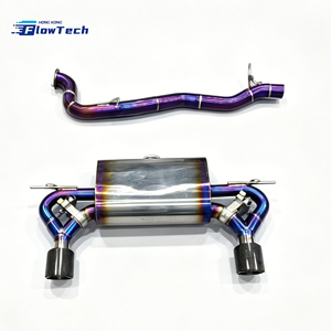 Échappement Catback en Titane Léger Haute Performance avec Valve pour Golf 7R 7.5R 2.0T avec Son Réglable et Télécommande - Product Image 6