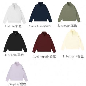 Sudadera con Cierre de Cremallera Personalizada con Logotipo para Hombre, Sudadera de Forro Polar con Logotipo Personalizado, Sudadera con Capucha Bordada para Golf - Product Image 4