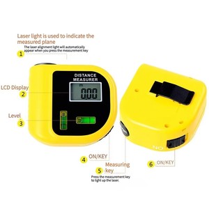 CP-3010 télémètre <span class=keywords><strong>Laser</strong></span> 18M LCD télémètre à rétroéclairage portable avec pointeur télémètre numérique télémètre - Product Image 5