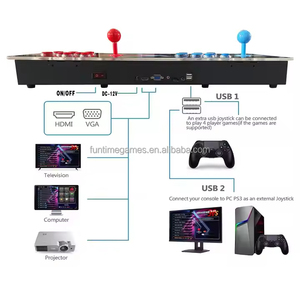 เครื่องเล่นเกม Pandora Arcade ดีไซน์กล่อง 3 มิติ รุ่นใหม่ - เกมเรโทร HD 32000 in 1, ส่งตรงจากโรงงาน - Product Image 4