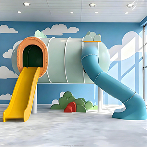 CA010 Toboggan de jeu extérieur personnalisé en forme de lapin de dessin animé pour parcs, maternelles et aires de jeux commerciales - Product Image 5