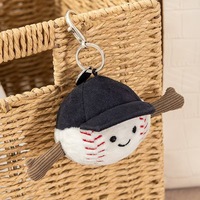 Llavero de Peluche con Gorra de Béisbol Deportiva, Regalo Promocional para Eventos