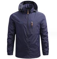 Nouvelles vestes pour hommes, fabricant de vestes coupe-vent imperméables pour la randonnée en plein air, veste coupe-vent personnalisée imperméable