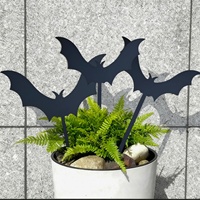 Estacas de Jardín Metálicas de Lujo Personalizables con Grabado Láser - Decoración Exterior Resistente a la Intemperie para Patio y Jardín
