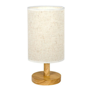 מנורת שולחן עץ מוצק מנורת מיטת מיטת החולה עם הפונקציה usb צבע קנבוס צהוב קנבוס צבע חדר שינה מיטת מנורת מלון פשוט - Product Image 6