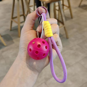 Porte-clés Pickleball en vrac de haute qualité pour étiquettes à bagages sac de sport ornement Pickleball cadeaux - Product Image 5