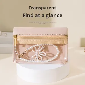 1/3 sacs à bijoux, petits sacs de rangement pour boucles d'oreilles, colliers, bagues, montres, bonbons de mariage, cosmétiques, cadeaux pour femmes - Product Image 2