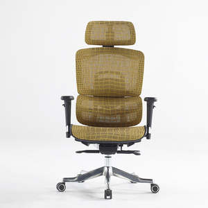オフィスワークステーション用高級メッシュチェアエグゼクティブコンピュータチェアマネージャーCEOファブリック素材高品質チェア - Product Image 4