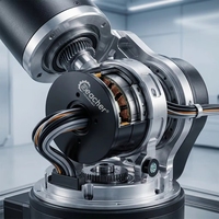 Moteur à entraînement direct Reacher RT-DDM70B 36V 1,59 Nm de pointe, articulation de cobot haute tension, encodeur 14 bits CAN RS485, moteur de couple sans balais FOC