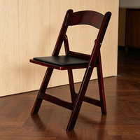 4 ensembles de chaises pliantes en résine blanche avec sièges en vinyle, adaptées aux mariages, aux fêtes, aux activités d'église et de cuisine