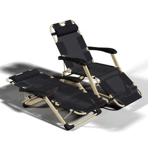 Silla Reclinable <span class=keywords><strong>Plegable</strong></span> Multifuncional de Doble Uso, Portátil, Ajustable, de Metal y Tela Teslin para Exteriores - Product Image 2