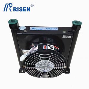 Refroidisseur d'air hydraulique Risen AH0608T CA, ventilateur axial horizontal à ailettes, refroidisseur d'huile pour dissipation thermique des systèmes hydrauliques - Product Image 4
