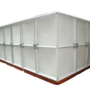 Réservoir de stockage d'eau en plastique, 1000 cube, boulon, connecté, frp