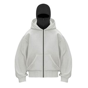 Commercio all'ingrosso della fabbrica autunno inverno Camisola <span class=keywords><strong>felpa</strong></span> doppio <span class=keywords><strong>cappuccio</strong></span> <span class=keywords><strong>con</strong></span> <span class=keywords><strong>cerniera</strong></span> a tracolla felpe <span class=keywords><strong>e</strong></span> felpe da <span class=keywords><strong>uomo</strong></span> - Product Image 3