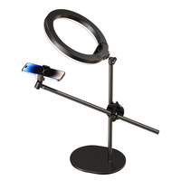 F2 Led Anneau Lumière Stand Live Tok Anneau Lumières Portable Audio, Vidéo et Accessoires Caméra Lumière