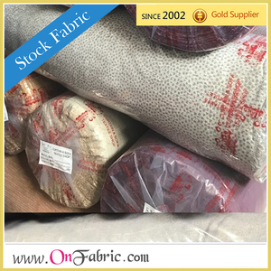 Vente en gros 150cm poly solide tissé chenille canapé tissu 100% polyester en vrac lot de stock - Product Image 3